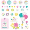 Набор брадс Magical Birthday Decorative Brads 30/Pkg Simple Stories