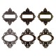 Набор металлических рамок Idea-Ology Metal Buckles W/Brads 1.5" 6/Pkg от Tim Holtz