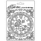 Текстурный мат Take Time, Orchids & Cats  Stamperia Soft Maxi Mould A5