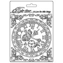 Текстурный мат Take Time, Orchids & Cats  Stamperia Soft Maxi Mould A5