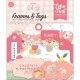 Высечки Welcome Baby Girl, 33шт Echo Park Paper