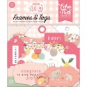 Высечки Welcome Baby Girl, 33шт Echo Park Paper