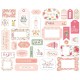 Высечки Welcome Baby Girl, 33шт Echo Park Paper
