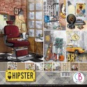 Набор бумаги Hipster 30*30см, 12 л, двухсторонняя Ciao Bella, Италия