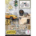 Набор бумаги Hipster А4, 9 л, двухсторонняя Ciao Bella, Италия