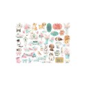 Чипборд Circle Of Love Cats & Dogs,  Stamperia, 46шт