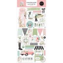 Чипборд Flower Garden, 15*30 см, Carta Bella
