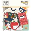 Высечки School Life Bits & Pieces 59/Pkg, Simple Stories