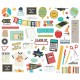 Высечки School Life Bits & Pieces 59/Pkg, Simple Stories