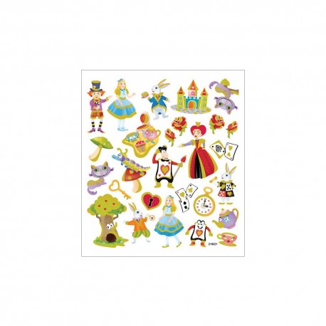 Наклейки The World Of Alice, 16.5*15 см, Sticker King