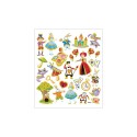 Наклейки The World Of Alice, 16.5*15 см, Sticker King
