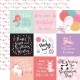 Лист скрапбумаги 4"X4" Journaling Cards It's Your Birthday 30,5*30,5 см, Echo Park Paper