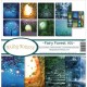 Набор бумаги Fairy Forest Fireflies & Unicorn 30х30 см, 8 л, + лист наклеек, двухсторонняя, Reminisce