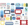 Высечки Under Sea Adventures, 33шт Echo Park Paper
