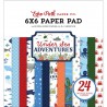 Набор бумаги Under Sea Adventures 15*15см, 12 л Echo Park