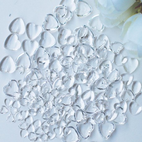Капли-сердечки Heart Assorted 150 шт, Dress My Craft