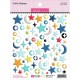 Паф наклейки To The Moon Puffy Stickers Bella Blvd