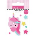 3-D наклейка Unicorn Magic - My Candy Girl Bella-Pops,  Bella Blvd