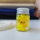 Набор пайеток Желтые прозрачные с жемчужным блеском, 6мм, 12 мл