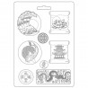 Молд Plates, Sir Vagabond In Japan Maxi Mould A4 Stamperia