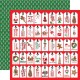 Лист скрапбумаги Just For You Tags Christmas Cheer - 30,5х30,5см - Carta Bella