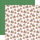 Лист скрапбумаги Candy Cane Lane Christmas Cheer - 30,5х30,5см - Carta Bella