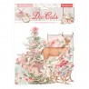 Чипборд Pink Christmas Stamperia, 38шт