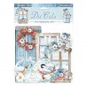 Чипборд Winter Tales Quotes & Labels Stamperia, 34шт