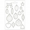 Молд Balls, Romantic Christmas Maxi Mould A4 Stamperia