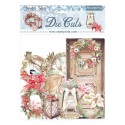 Чипборд Winter Tales Christmas Elements Stamperia, 35шт