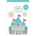 Наклейка 3D Adventure Awaits от Doodlebug