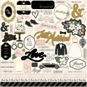 Наклейки Wedding Day, 30*30 см, Echo Park