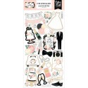 Чипборд Accents Wedding, 15*30 см, Echo Park Paper