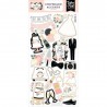 Чипборд Accents Wedding, 15*30 см, Echo Park Paper