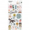 Набор наклеек Sticker Book Maggie Holmes Market Square 258/Pkg American Crafts