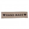 Нашивка HAND MADE, 6 см, 5 шт.