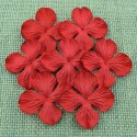 Гортензии 5 шт, 35мм RED HYDRANGRA BLOOMS