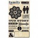 Набор штампов Family Stories Teresa Collins