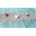 Кружево Реснички Нежно-розовое ширина 8 см