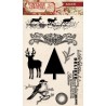 Прозрачные штампы 8 шт 10*15 см My Mind's Eye Vintage Christmas