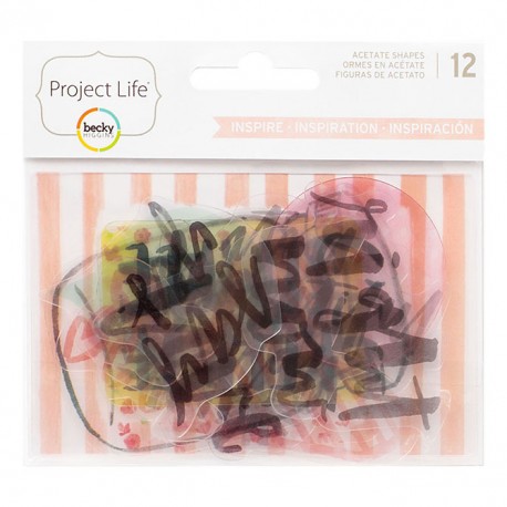 Набор ацетатных высечек INSPIRE, Project Life