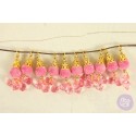 Подвеска с бархатом Velvet Baubles Rondelle от Prima Marketing