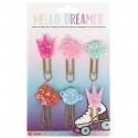 Набор скрепок HELLO DREAMER TWEEN PAPERCRAFTING - 1.8 X 5 - 6PCS